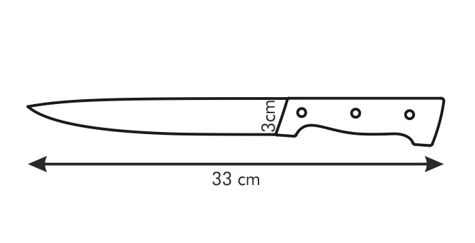 Нож порционный HOME PROFI, 20 см Нож порционный HOME PROFI, 20 см
