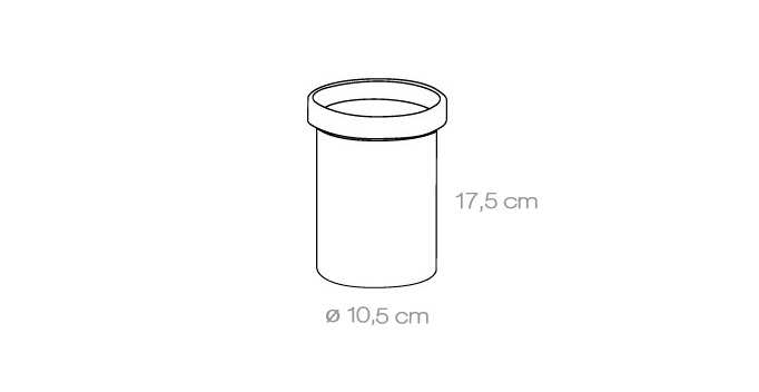 Емкость для продуктов PRESIDENT 0,8 л Емкость для продуктов PRESIDENT 0,8 л