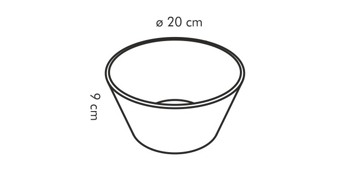 Миска круглая GUSTITO d 20 см Миска круглая GUSTITO d 20 см
