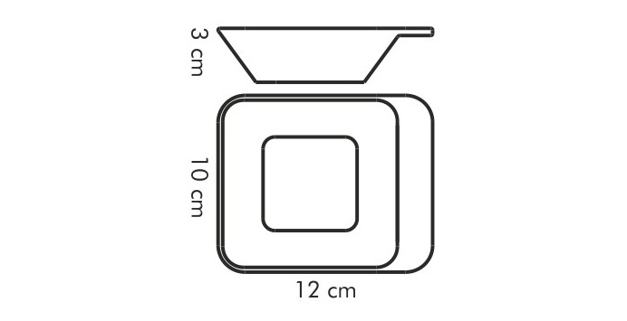 Миска универсальная GUSTITO 12 x 10 см Миска универсальная GUSTITO 12 x 10 см