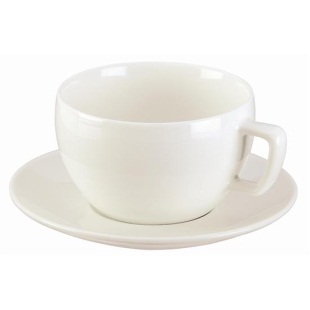 Чашка для завтрака CREMA, с блюдцем Чашка для завтрака CREMA, с блюдцем
