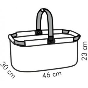 Корзина для покупок складная SHOP! Деним Корзина для покупок складная SHOP! Деним