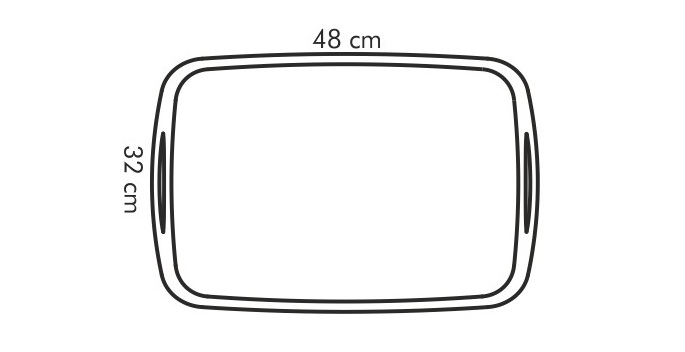Поднос LOFT 48x32 cm Поднос LOFT 48x32 cm