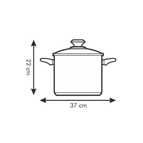 Кастрюля высокая PRESTO с крышкой, d 24 см, 7 л Кастрюля высокая PRESTO с крышкой, d 24 см, 7 л