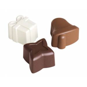 Формочки для шоколада DELICIA SILICONE, рождественские мотивы Формочки для шоколада DELICIA SILICONE, рождественские мотивы