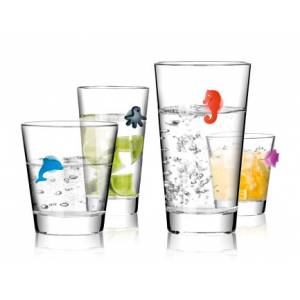 Этикетки для стаканов myGLASS, 12 шт, океан Этикетки для стаканов myGLASS, 12 шт, океан