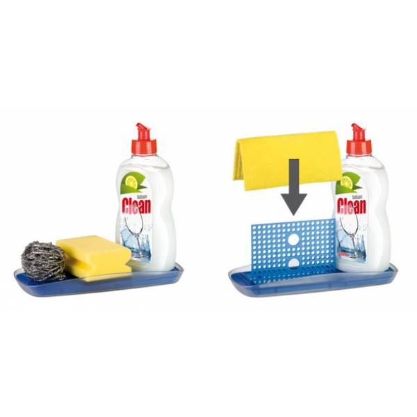 Подставка для моющего средства и губки CLEAN KIT Подставка для моющего средства и губки CLEAN KIT