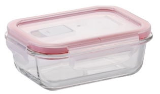 Контейнер FRESHBOX Glass 0,4 л, прямоугольный Контейнер FRESHBOX Glass 0,4 л, прямоугольный