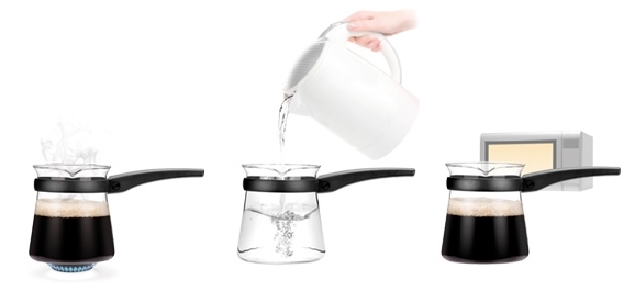 Стеклянная джезва TEO 0,5 л Стеклянная джезва TEO 0,5 л