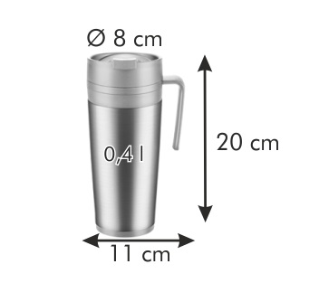 Термокружка CONSTANT MOCCA 0,4 л, нержавеющая сталь Термокружка CONSTANT MOCCA 0,4 л, нержавеющая сталь