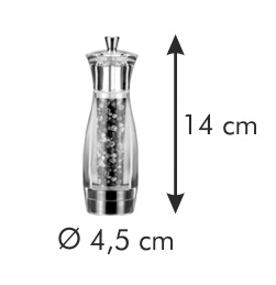 Мельница для перца VIRGO 14 cm Мельница для перца VIRGO 14 cm
