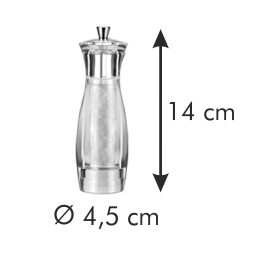 Мельница для соли VIRGO 14 cm Мельница для соли VIRGO 14 cm
