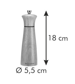 Мельница для перца/соли VIRGO WOOD 18 cm Мельница для перца/соли VIRGO WOOD 18 cm