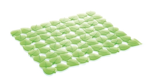 Коврик для раковины CLEAN KIT 32x28 см, листочки Коврик для раковины CLEAN KIT 32x28 см, листочки