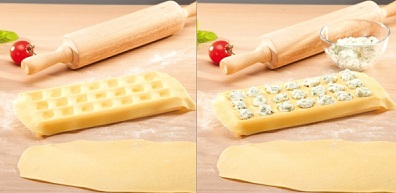 Форма для круглых равиолини DELICIA, 21 шт Форма для круглых равиолини DELICIA, 21 шт
