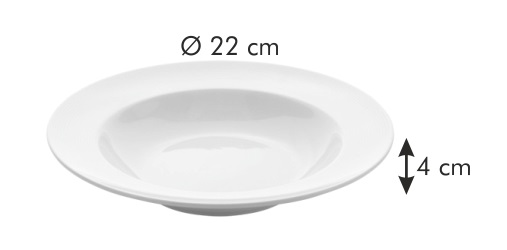 Тарелка глубокая OPUS STRIPES o 22cm Тарелка глубокая OPUS STRIPES o 22cm