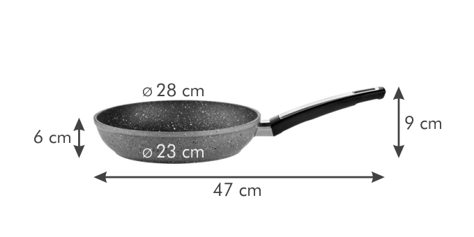 Сковорода i-PREMIUM Stone ø 28 см, Сковорода i-PREMIUM Stone ø 28 см,