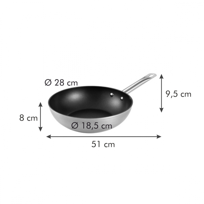 Вок GrandCHEF ø 28 см, Вок GrandCHEF ø 28 см,