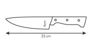 Нож кулинарный HOME PROFI, 14 см