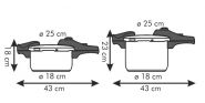 Скороварка BIO EXCL.+ DUO, 4.0 a 6.0 л