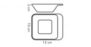 Миска универсальная GUSTITO 12 x 10 см