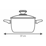 Кастрюля ecoPRESTO с крышкой  24 см, 4.5 л