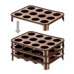 Формочки для шоколада DELICIA SILICONE, розочки