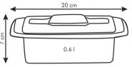 Миска FUSION Diet Revolution 15x8 см