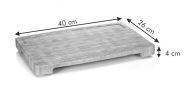 Разделочная доска AZZA 40x26 см