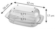 Жаровня с крышкой DELICIA Glass 42 см