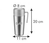 Термокружка CONSTANT MOCCA 0,4 л, нержавеющая сталь