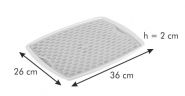 Поднос сервировочный DELICIA 36x26 см