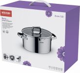 Кастрюля со стеклянной крышкой, 20 см/3,1 л