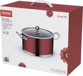 Кастрюля со стеклянной крышкой, 18 см/2,3 л