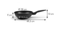 WOK SMARTCLICK 28 СМ СЪЕМНАЯ РУЧКА
