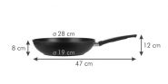 Сковорода Wok i-PREMIUM ø 28 см,
