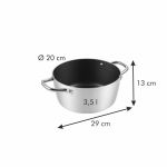 Кастрюля GrandCHEF ø 20 см, 3.5 л,