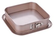 Форма для торта раскладная квадратная DELICIA GOLD 24x24 см Форма для торта раскладная квадратная DELICIA GOLD 24x24 см